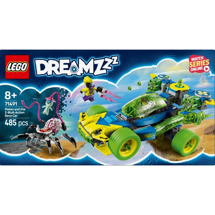 Lego 71491 Mateo y Z-Blob Coche de Carreras de LEGO DREAMZzz - 2 en 1 Todoterreno o Moto Superveloz con Mateo y D-Shock 11 Lego 71491 Mateo y Z-Blob Coche de Carreras de LEGO DREAMZzz - 2 en 1 Todoterreno o Moto Superveloz con Mateo y D-Shock 11