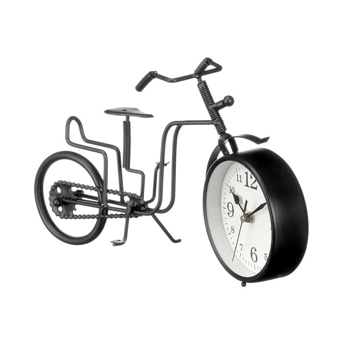 Reloj Forja Bicicleta Negro 21Cm Giftdecor (4 Unidades) 2 Reloj Forja Bicicleta Negro 21Cm Giftdecor (4 Unidades) 2