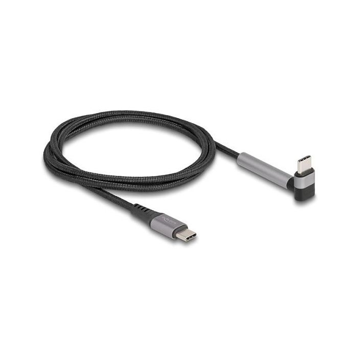 DeLOCK 81172 Cable USB 2.0 Tipo C a Tipo C con USB Power Delivery PD 3.0 (60W) para Carga Rápida - 1.5 Metros - Negro y Gris 0 DeLOCK 81172 Cable USB 2.0 Tipo C a Tipo C con USB Power Delivery PD 3.0 (60W) para Carga Rápida - 1.5 Metros - Negro y Gris 0