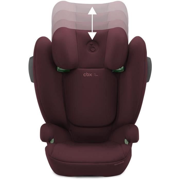 Silla de coche - CYBEX - Solution B3 i-fix - Dinámica - Grupo 2/3 - Reclinable - Roja 1 Silla de coche - CYBEX - Solution B3 i-fix - Dinámica - Grupo 2/3 - Reclinable - Roja 1