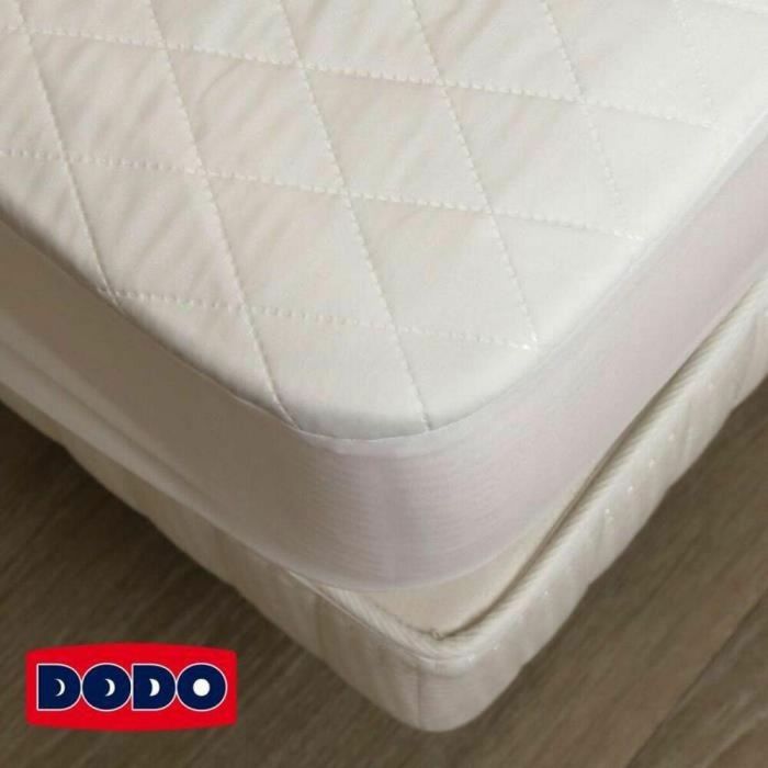 Protector de colchón DODO Aalborg - Acolchado e impermeable - 90x190 cm 1 Protector de colchón DODO Aalborg - Acolchado e impermeable - 90x190 cm 1