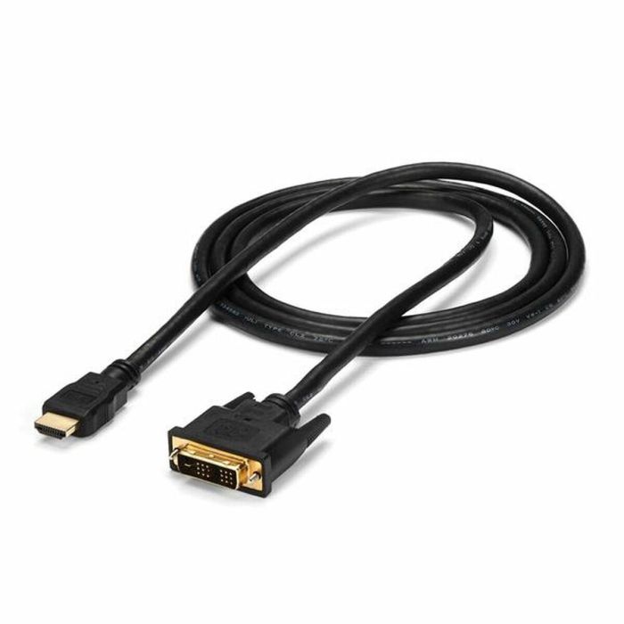 Adaptador HDMI a DVI Startech HDMIDVIMM6 Negro 0 Adaptador HDMI a DVI Startech HDMIDVIMM6 Negro 0