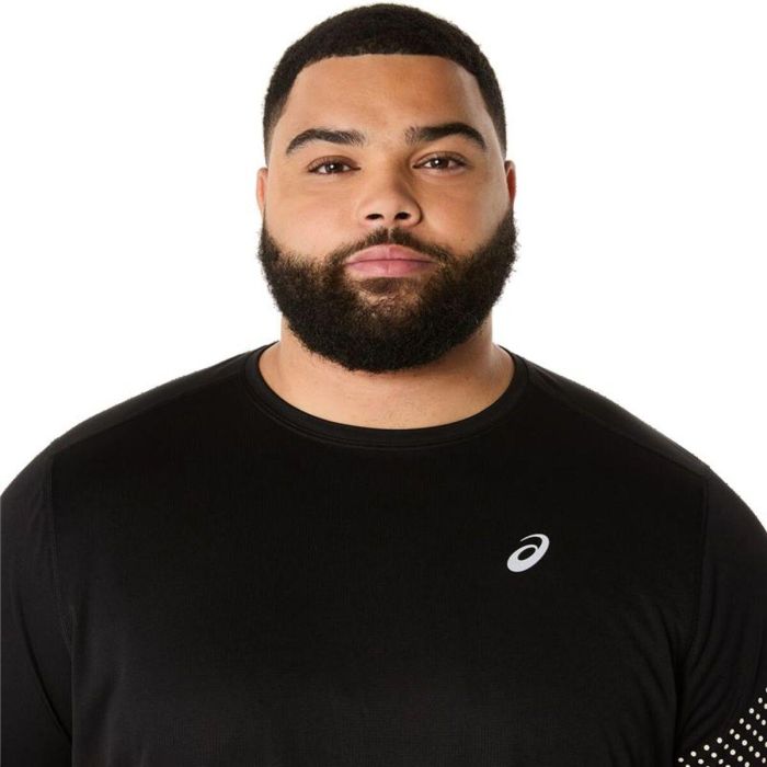 Camiseta de Manga Corta Hombre Asics Icon Negro 43 2