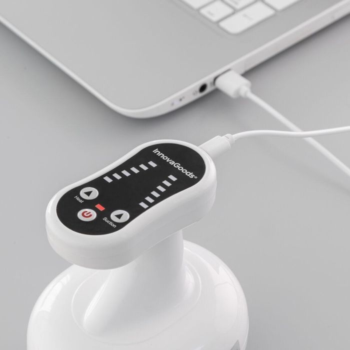 Masajeador Anticelulítico Recargable por Succión y Calor Cellout InnovaGoods 8 Masajeador Anticelulítico Recargable por Succión y Calor Cellout InnovaGoods 8