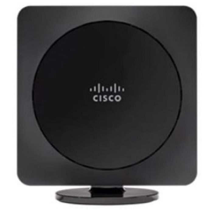 Cisco DBS-210-3PC-CE-K9= Estación Base IP DECT con Soporte para 10 Auriculares, 1900 MHz, 1 Puerto Ethernet 100 Mbit/s, Negro
