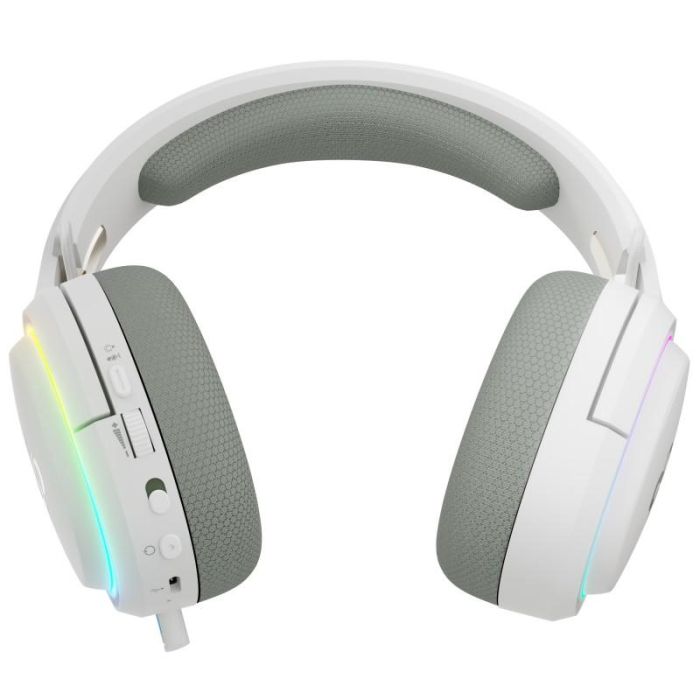 Newskill Auriculares Gaming Aton V2 Ivory Inalámbricos RGB Multiplataforma 2