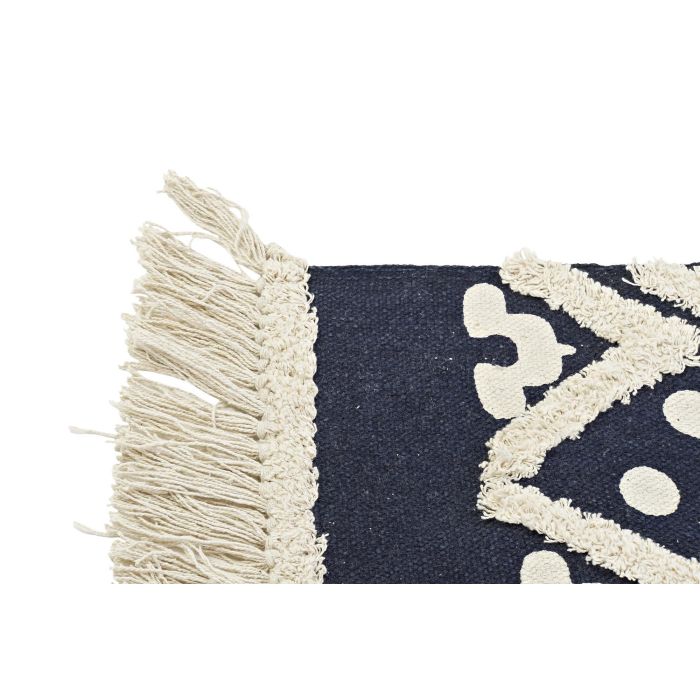 DKD Home Decor Alfombra Azul Marino Beige 180 x 120 cm 1 DKD Home Decor Alfombra Azul Marino Beige 180 x 120 cm 1