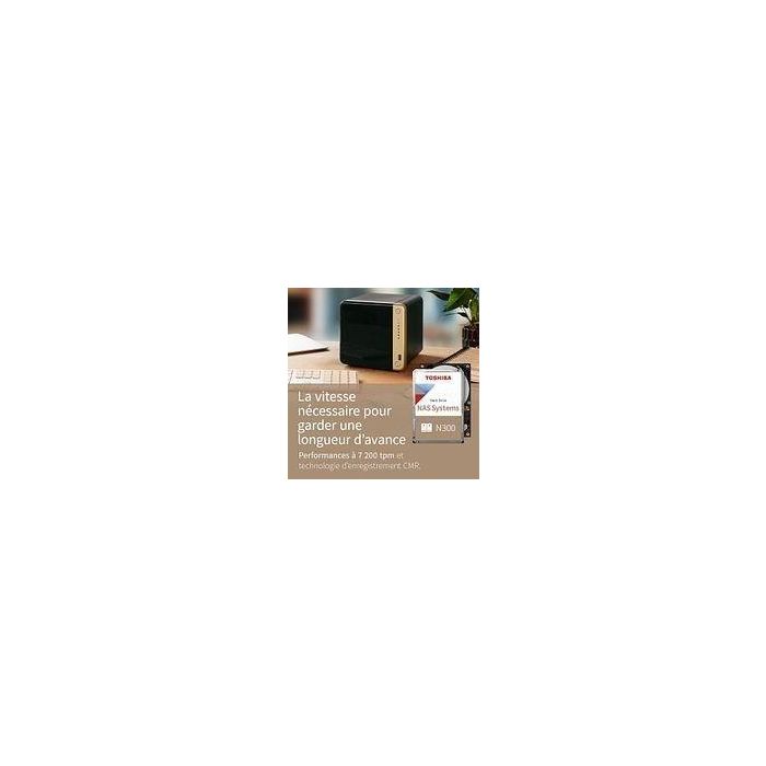 Toshiba HDWG480EZSTA N300 Disco duro interno 8TB 7200RPM 512MB para NAS 3.5" Serial ATA III 4 Toshiba HDWG480EZSTA N300 Disco duro interno 8TB 7200RPM 512MB para NAS 3.5" Serial ATA III 4