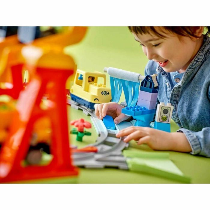 LEGO 10428 DUPLO My Town El Gran Tren Comunitario Interactivo - Juguete de Aprendizaje Temprano para 3 Años 2
