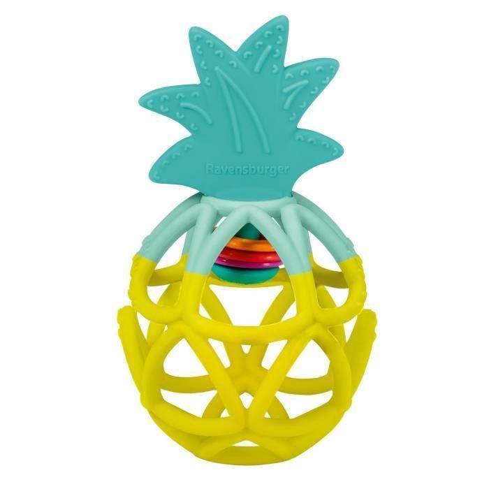 Ravensburger -PLAY + - Pelota sensorial piña - 6 meses - Versión francesa - 34013 1 Ravensburger -PLAY + - Pelota sensorial piña - 6 meses - Versión francesa - 34013 1