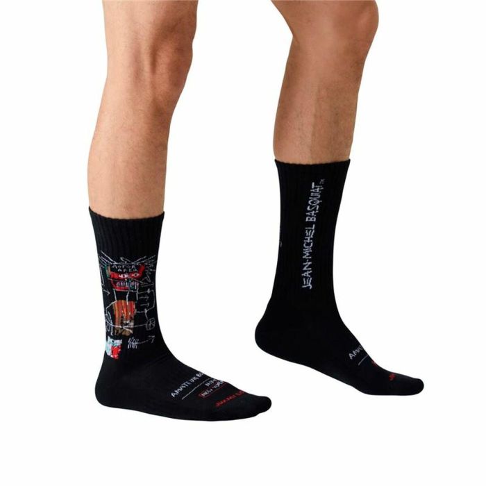 Calcetines Jimmy Lion Basquiat Gem Spa Negro 36-40 2 Calcetines Jimmy Lion Basquiat Gem Spa Negro 36-40 2
