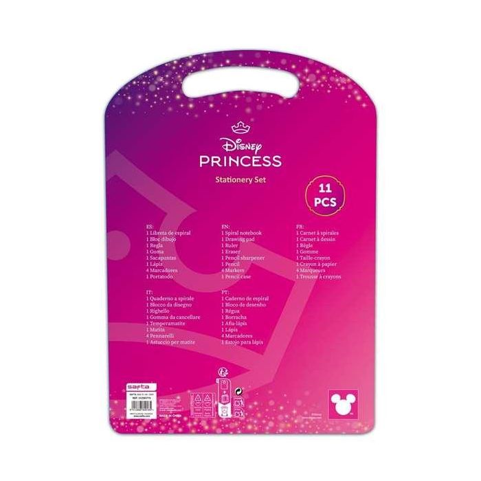 Set escritura princesas disney "bloom" 27x37,5x3 cm 1 Set escritura princesas disney "bloom" 27x37,5x3 cm 1
