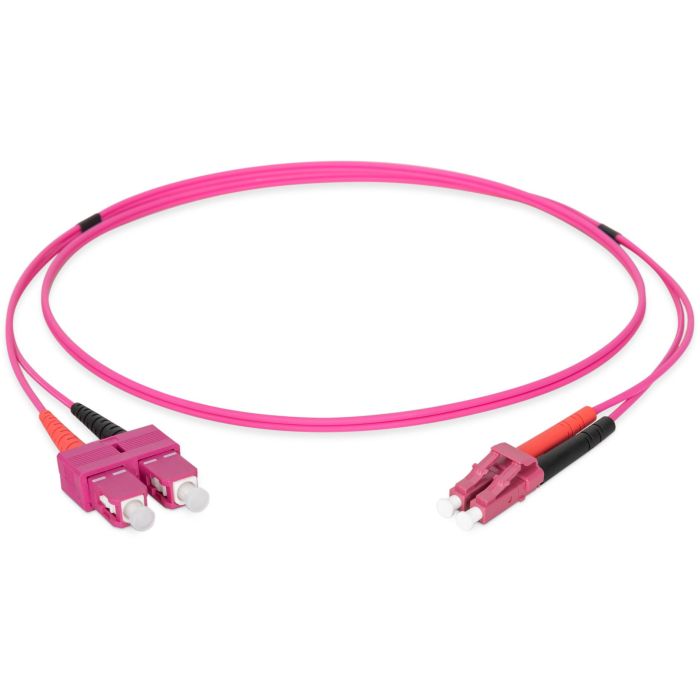 Digitus Cable de Fibra Óptica Multimodo Duplex OM4 LC a SC 1m 1