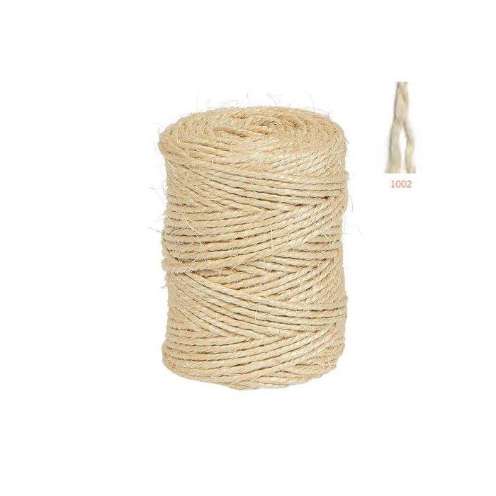 Cuerda Sisal Hs 2 Cabos Bobina De 400G