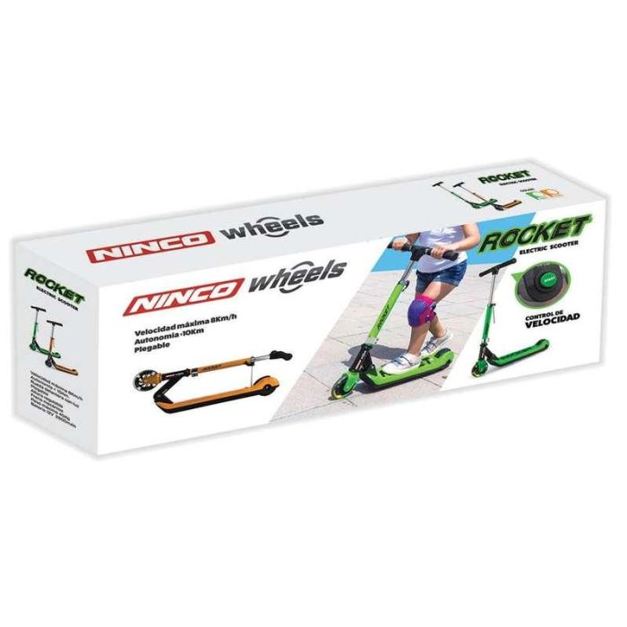 Patinete electrico plegable Junior E Scooter Rocket 4,5Kg velocidad 6 A 8 Km/H, hasta 45 Kg 5
