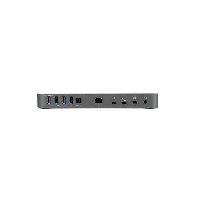 OWC Thunderbolt 3 Dock 14 Puertos 85W Carga USB 3.1 Mini DP Ethernet Lector SD/microSD Audio Mac/PC Gris Espacial 3