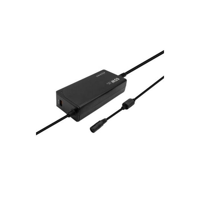 Aisens Cargador Universal 65W con QC3.0 y 9 Conectores para Portátiles y Dispositivos Móviles 1 Aisens Cargador Universal 65W con QC3.0 y 9 Conectores para Portátiles y Dispositivos Móviles 1