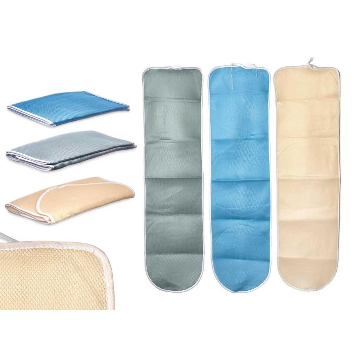Kipit Funda Plancha 120x37 cm Poliéster - Azul, Beige, Gris (12 Unidades) Kipit Funda Plancha 120x37 cm Poliéster - Azul, Beige, Gris (12 Unidades)