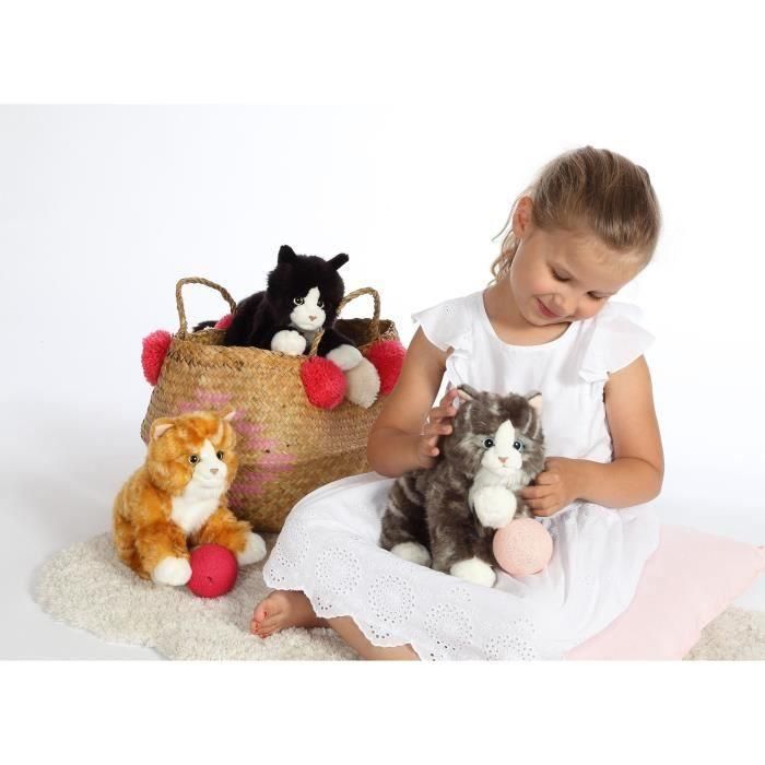 Peluche - Gipsy Toys - Gato Mimiz - 28cm - Gris 2 Peluche - Gipsy Toys - Gato Mimiz - 28cm - Gris 2
