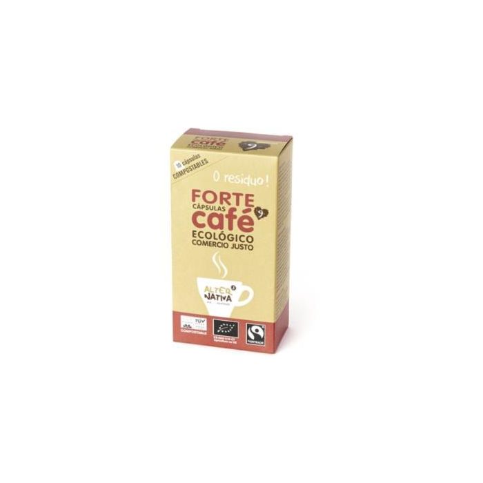 Cafe Forte 10Capsulas Biodegradables Eco Cafe Forte 10Capsulas Biodegradables Eco