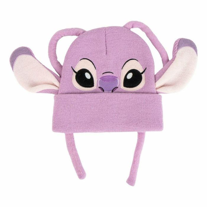 Cerdá Gorro de Punto Stitch Rosa para Niños