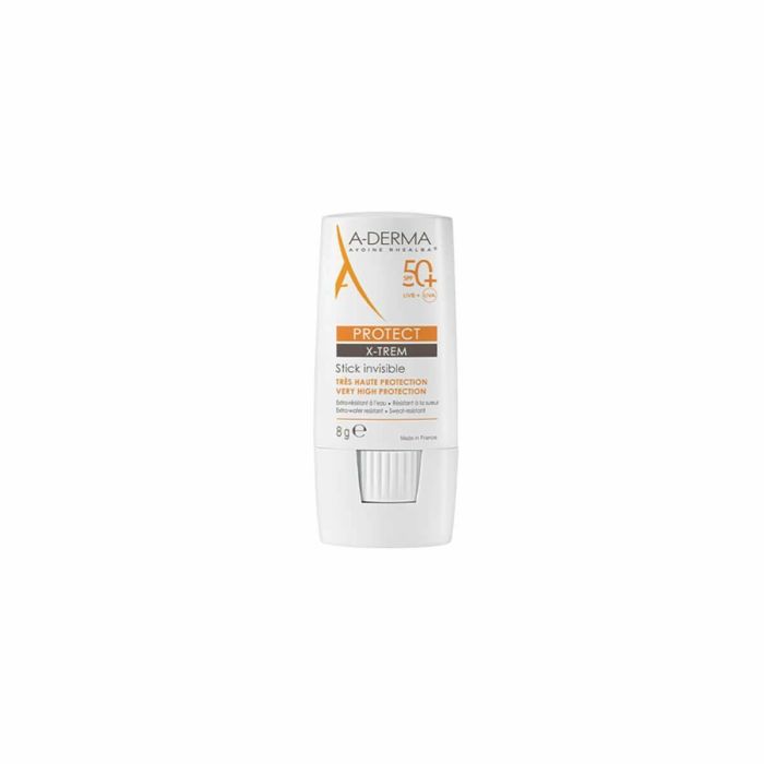 Aderma Protect X-Trem Stick Invisible Spf50+ 8 gr