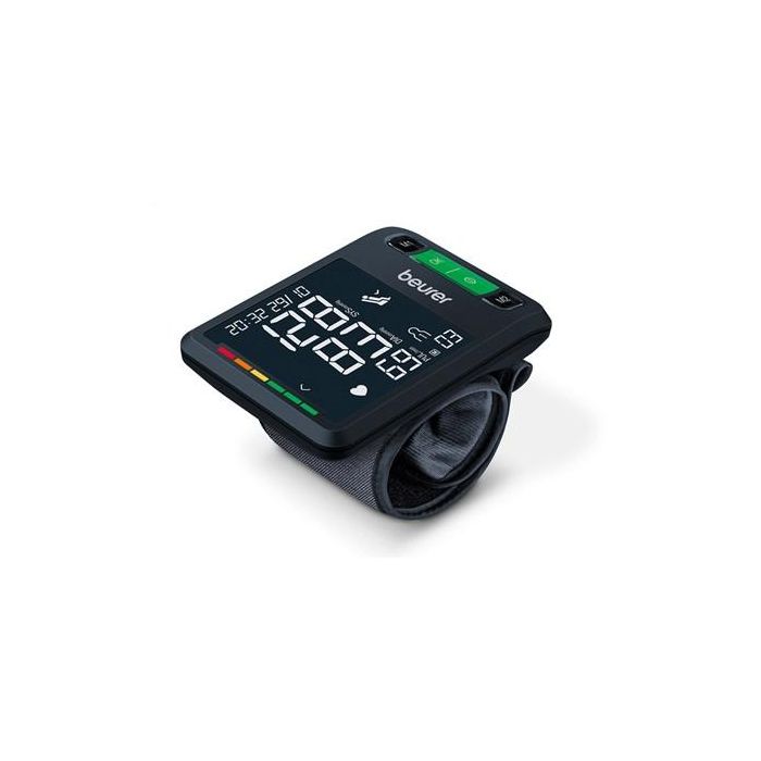 Beurer BC-87 Tensiómetro de Muñeca con Bluetooth y Pantalla XL para Medición Automática de Presión Arterial y Detección de Arritmias 1