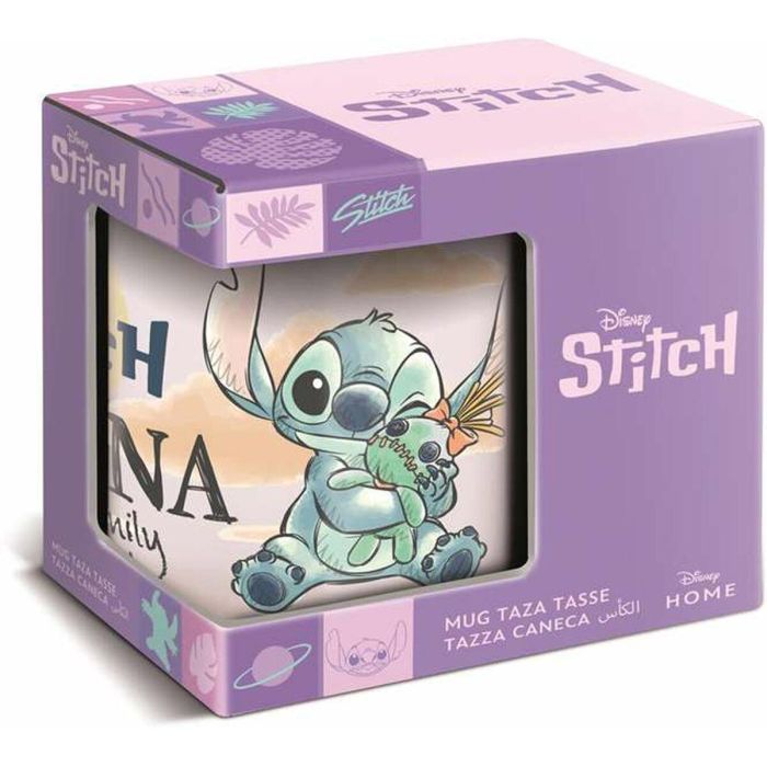 Stor Taza Cerámica Stitch & Angel Ohana 325 ml con Caja Regalo Stor Taza Cerámica Stitch & Angel Ohana 325 ml con Caja Regalo