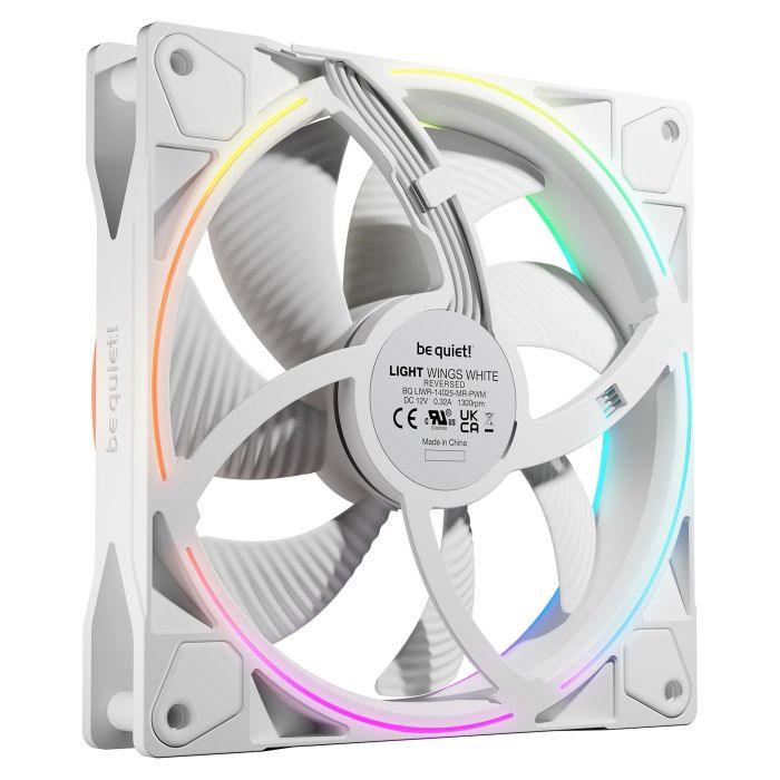 Be Quiet! Ventilador 140mm Light Wings PWM Reverse White 2