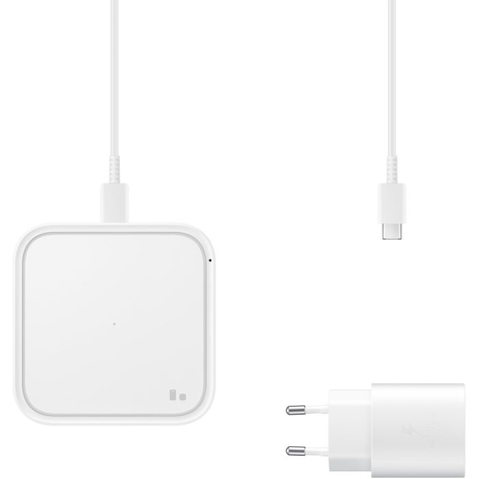 Samsung EP-P2400T Cargador Inalámbrico Pad para Smartphone USB Blanco 6