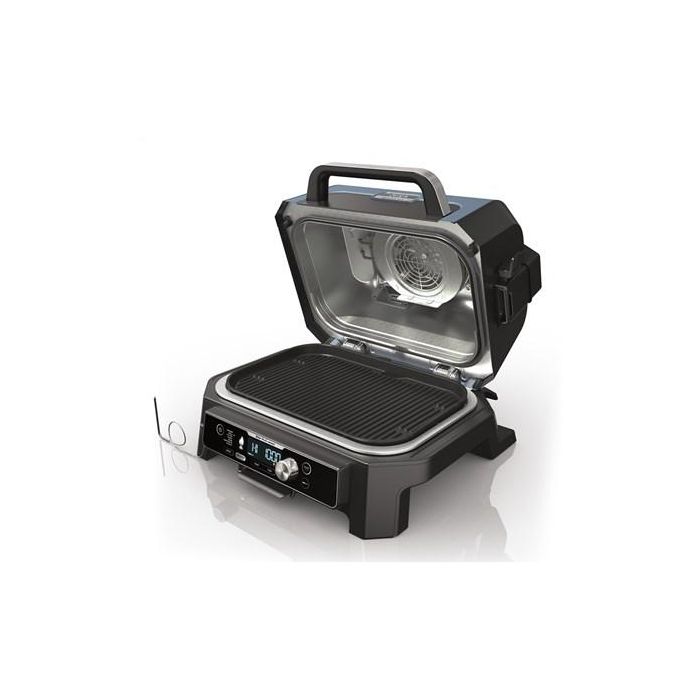 Ninja OG901EU Barbacoa Eléctrica de Exterior con Ahumador y Freidora de Aire ProConnect XL 1 Ninja OG901EU Barbacoa Eléctrica de Exterior con Ahumador y Freidora de Aire ProConnect XL 1