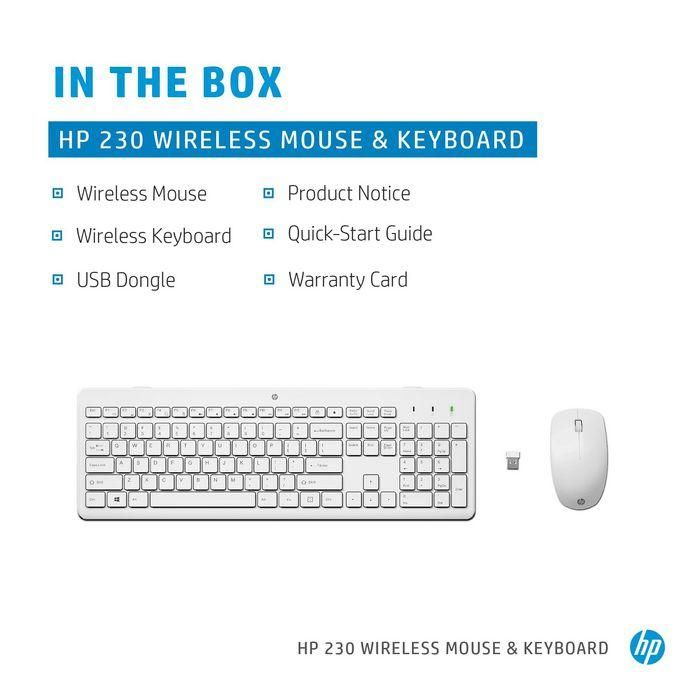HP 230 Wireless Keyboard Black - INT 2 HP 230 Wireless Keyboard Black - INT 2