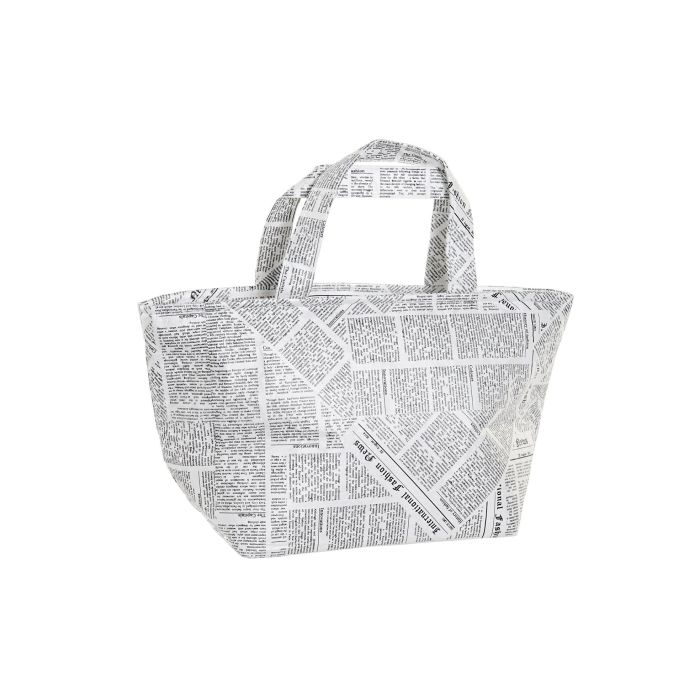 Bolsa Termica Loft DKD Home Decor Blanco Negro 14.5 x 20 x 23 cm Bolsa Termica Loft DKD Home Decor Blanco Negro 14.5 x 20 x 23 cm