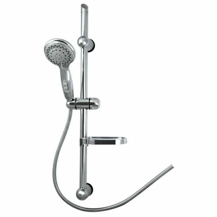 Columna de Ducha Rousseau Acero Inoxidable 2 m 3 Posiciones 60 cm 0 Columna de Ducha Rousseau Acero Inoxidable 2 m 3 Posiciones 60 cm 0