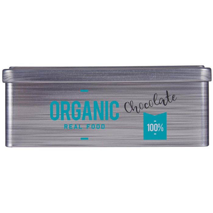 Bote Hojalata Rectangular Organic Chocolate Kinvara 11X7CM (24 Unidades) 1 Bote Hojalata Rectangular Organic Chocolate Kinvara 11X7CM (24 Unidades) 1
