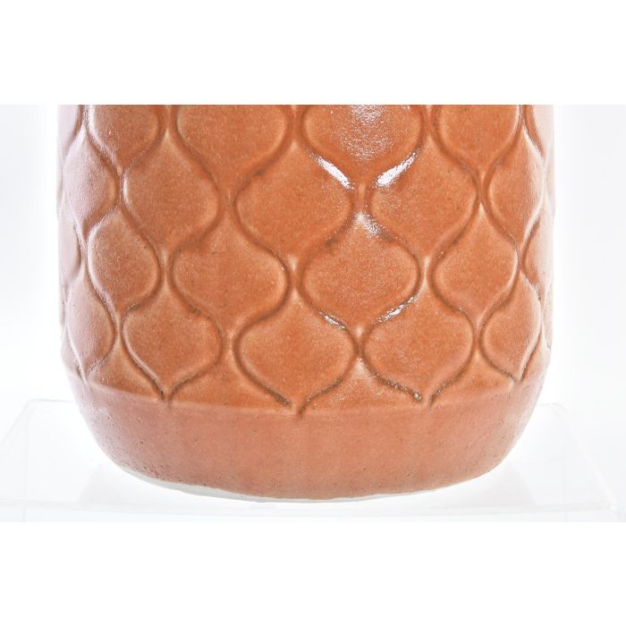 DKD Home Decor Jarrón de Porcelana Scandi Colección Yufuin Verde Naranja 20x35x20 cm (Pack 2 Unidades) 1