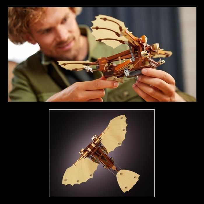 LEGO Icons 10363 La máquina voladora de Leonardo da Vinci - Decoración para adultos 3