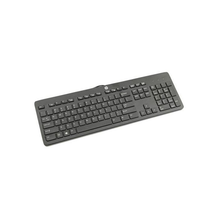 HP USB Business Slim Keyboard, Black HP USB Business Slim Keyboard, Black