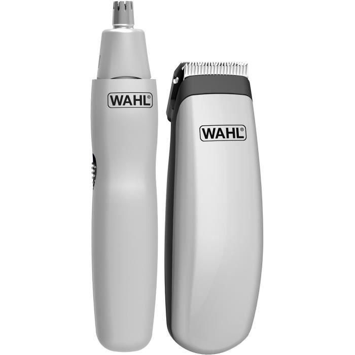 Wahl 9962-1816 Cortabarbas y Recortadora de Nariz, Orejas y Cejas Travel Kit - Portátil y Multifunción Wahl 9962-1816 Cortabarbas y Recortadora de Nariz, Orejas y Cejas Travel Kit - Portátil y Multifunción