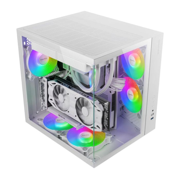 Caja Semitorre ATX Mars Gaming MCVONEW Blanco 1 Caja Semitorre ATX Mars Gaming MCVONEW Blanco 1