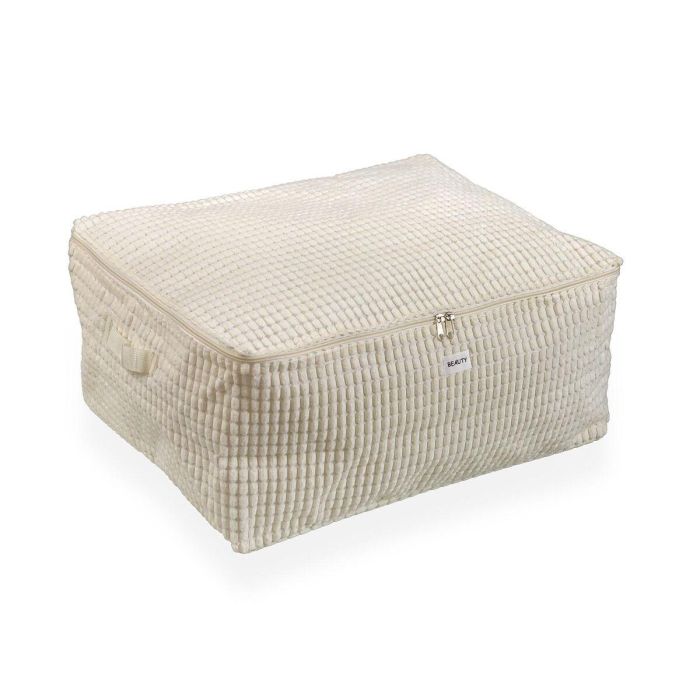 Caja de Almacenaje Versa Corduroy 40 x 25 x 50 cm 0 Caja de Almacenaje Versa Corduroy 40 x 25 x 50 cm 0