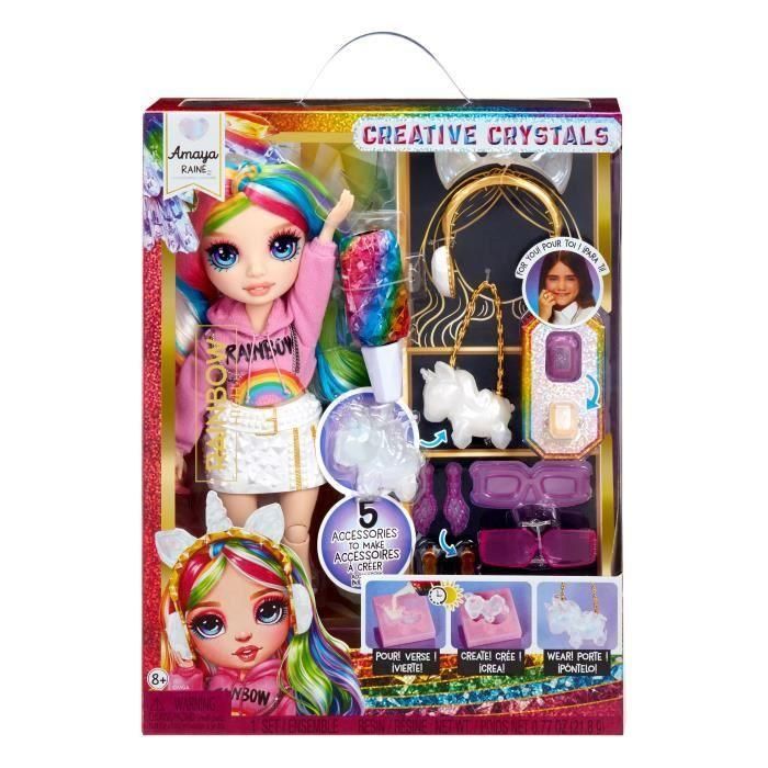 Muñeca rainbow high crystal fashion doll- amaya 30 cm. con 5 accesorios y un anillo para ti 5 Muñeca rainbow high crystal fashion doll- amaya 30 cm. con 5 accesorios y un anillo para ti 5