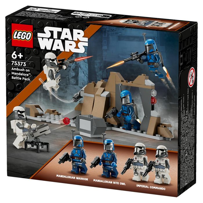 Lego Star Wars 75373 Pack Emboscada En Mandalore, Juguete Construible Para Niños +6 Años Con Minifiguras 27