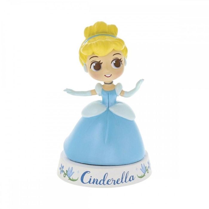 Enesco Mini Figura Disney Cenicienta en Vinilo - Colección Película Animada
