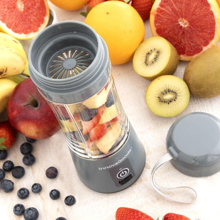 Batidora de Vaso Portátil Recargable Shakuit InnovaGoods 13 Batidora de Vaso Portátil Recargable Shakuit InnovaGoods 13