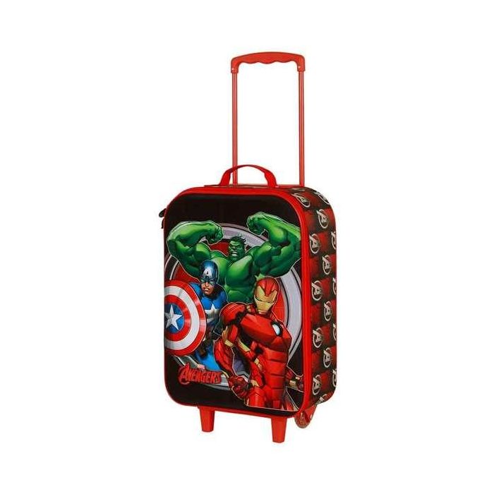 Karactermania Maleta Trolley Soft 3D Los Vengadores Almighty Infantil Poliéster EVA 33 x 17 x 52 cm 1