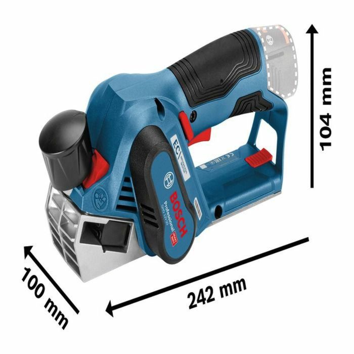 Bosch Professional 06015A7002 GHO 12V-20 Avión Inalámbrico, Sin Batería ni Cargador, L-BOXX de Almacenamiento (Caja Set) 1 Bosch Professional 06015A7002 GHO 12V-20 Avión Inalámbrico, Sin Batería ni Cargador, L-BOXX de Almacenamiento (Caja Set) 1