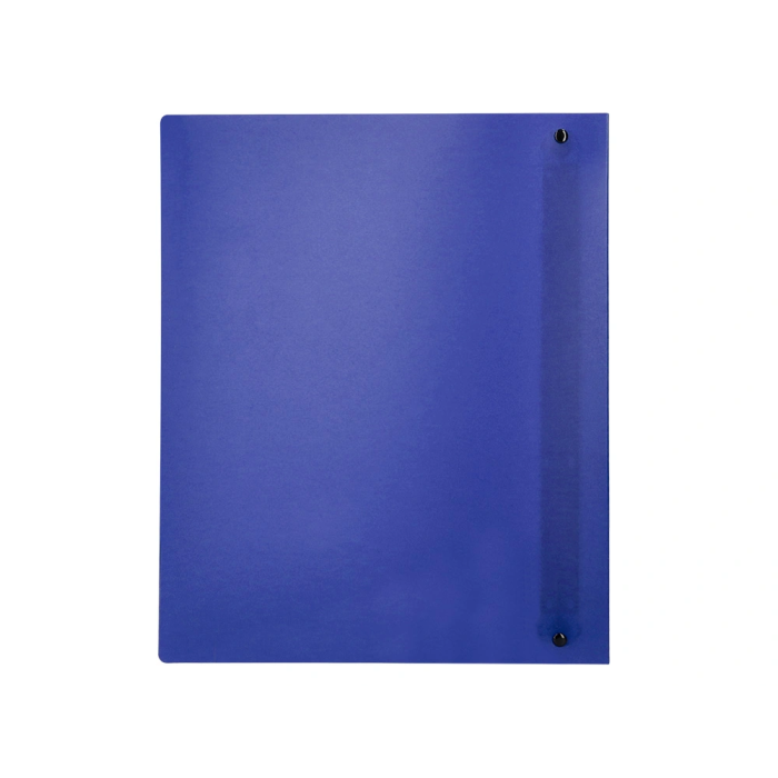 Liderpapel Carpeta 4 Anillas 40 mm Polipropileno Din A4 Azul Translucido 4