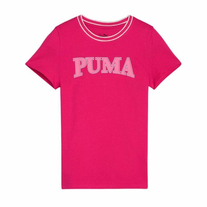 Camiseta de Manga Corta Infantil Puma Squad Camiseta de Manga Corta Infantil Puma Squad