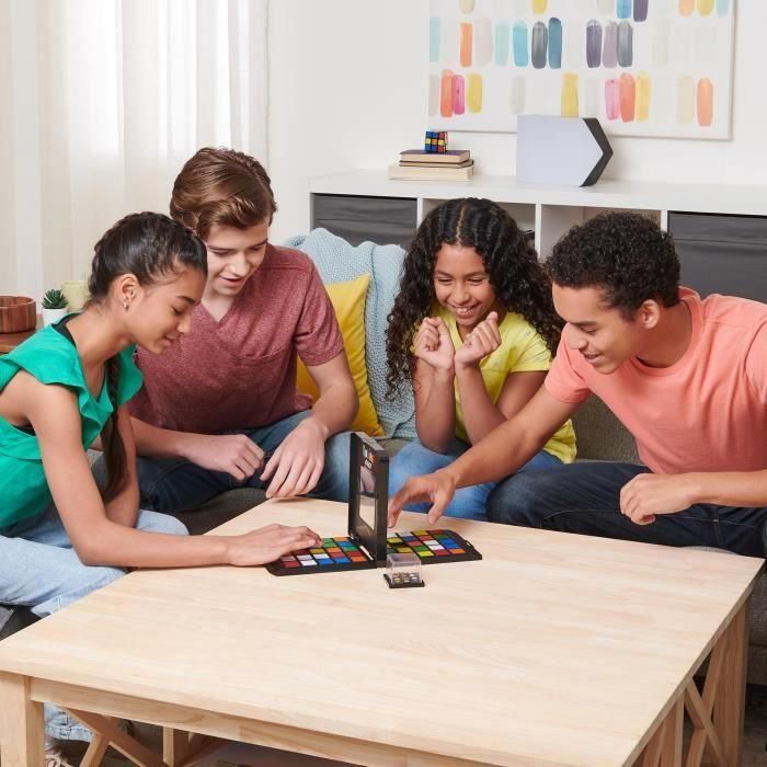Spin Master Juego Cubo De Rubiks Race Refresh 6066927, Juego de secuencias de ritmo rápido para Brain y dedos 2
